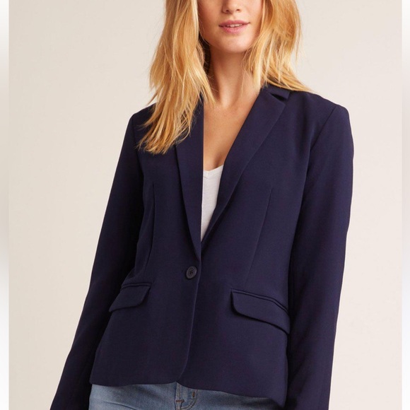 a new day Women's Dark Blue Blazer - Picture 1 of 7